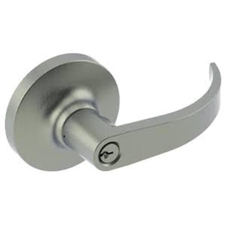 Patioplus Archer Lever Passage Cylindrical Lock, No. 000313 Satin Chrome PA2030569